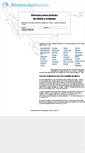 Mobile Screenshot of distanciasmexico.com